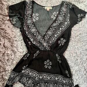 Gypsie Boho Indie Lagenlook Hippie Patchouli Witchy Earthy Romper